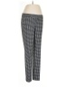 Express Houndstooth Black Casual Pants Size 6 - photo 1