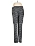 Express Houndstooth Black Casual Pants Size 6 - photo 2