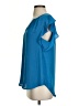 Fun2Fun 100% Polyester Blue Short Sleeve Blouse Size S - photo 5