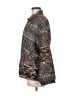 Stunt 100% Silk Animal Print Brown Jacket Size M - photo 5