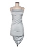 Forever 21 Solid Silver Cocktail Dress Size M - photo 1
