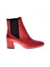 ATP Atelier 100% Leather Red Ankle Boots Size EU 38 - photo 1