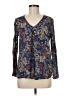 Esprit 100% Viscose Blue Long Sleeve Blouse Size 8 - photo 1