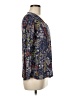 Esprit 100% Viscose Blue Long Sleeve Blouse Size 8 - photo 4