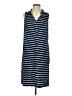 Escapada Stripes Blue Casual Dress Size S - photo 1