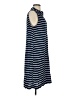 Escapada Stripes Blue Casual Dress Size S - photo 4