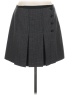 J.Crew 100% Wool Houndstooth Gray Wool Skirt Size 8 - photo 1