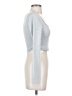 Shein Silver Long Sleeve Top Size S - photo 4