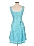Nine West Argyle Blue Casual Dress Size 10 - photo 2