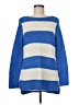 Chico's Stripes Blue Pullover Sweater Size Med (1) - photo 1