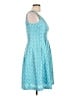 Nine West Argyle Blue Casual Dress Size 10 - photo 4