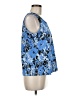 Kasper Blue Sleeveless Blouse Size M (petite) - photo 4