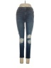 Bebe Hearts Blue Jeans Size 25 waist - photo 1