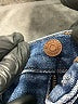 Madewell Hearts Blue Jeans Size 28 waist (petite) - photo 4