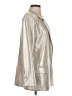 Zara Basic Metallic Silver Blazer Size S - photo 4
