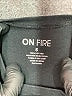 ON FIRE 100% Cotton Black Short Sleeve Turtleneck Size S - photo 7