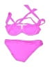 Unbranded Solid Pink Purple Two Piece Swimsuit Size XS (estimated) - photo 2