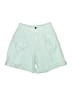 Everlane 100% Cotton Solid Green Shorts Size 4 - photo 1