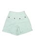 Everlane 100% Cotton Solid Green Shorts Size 4 - photo 2