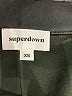 Superdown 100% Polyurethane Black Faux Leather Skirt Size XS - photo 4