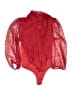 CQ by CQ 100% Polyester Red Kimono Size S - photo 1