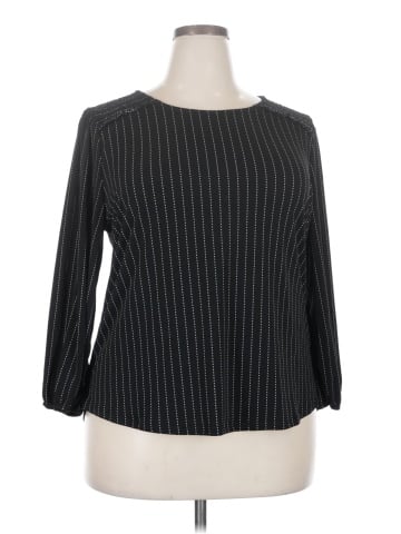 Adrianna Papell Long Sleeve Blouse (view 1)