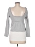 a:glow Gray Long Sleeve Henley Size Med Maternity - photo 2