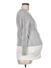 a:glow Gray Long Sleeve Henley Size Med Maternity - photo 4