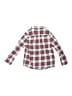 Janie and Jack 100% Cotton Plaid Red Long Sleeve Button-Down Shirt Size 3 - photo 2