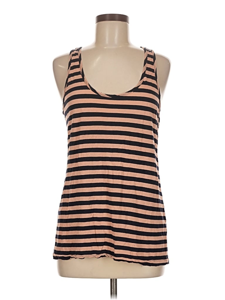Pre-owned Jcrew Tank Top Tan Halter Neckline Tops