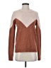 Vero Moda Chevron-herringbone Brown Pullover Sweater Size XS - photo 1