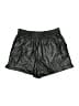 Entro Metallic Silver Black Athletic Shorts Size L - photo 2