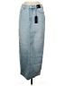 Express Blue Denim Skirt Size 6 - photo 1