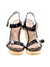 Stuart Weitzman Black Wedges Size 9 - photo 2