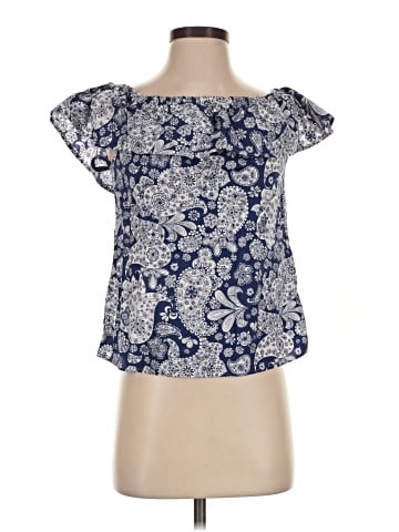 Brooks Brothers Red Fleece Short Sleeve Blouse (view 1)