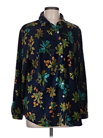 Susan Graver Long Sleeve Blouse (view 1)