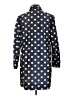 Anne Klein Polka Dots Blue Coat Size 10 - photo 2