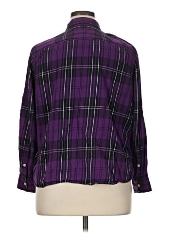Lauren Jeans Co. Long Sleeve Button-Down Shirt (view 2)