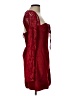 Unbranded Burgundy Red Cocktail Dress Size L - photo 4