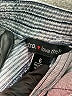 Intro Chevron-herringbone Gray Linen Pants Size 6 - photo 6