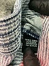 Intro Chevron-herringbone Gray Linen Pants Size 6 - photo 7