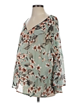 Pink Blush 3/4 Sleeve Blouse