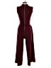 Calvin Klein Solid Burgundy Jumpsuit Size 4 - photo 2