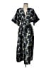 Abbey Glass Blue Casual Dress Size L - photo 1
