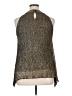 Alfani Gold Sleeveless Blouse Size XL - photo 2