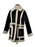 Abercrombie & Fitch 100% Polyester Black Coat Size M - photo 1