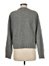 H&M Solid Gray Pullover Sweater Size M - photo 2