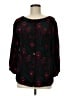 Britt Ryan 100% Silk Black 3/4 Sleeve Silk Top Size M - photo 1