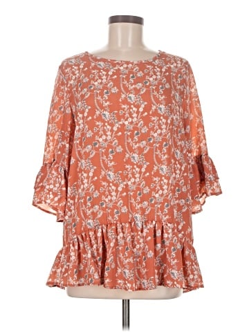 Hailey & Co. 3/4 Sleeve Blouse (view 1)