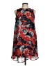 Just... Taylor Print Red Cocktail Dress Size 8 - photo 1